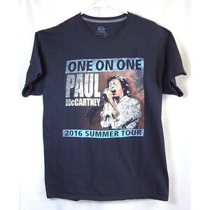 Paul McCartney 2016 One On‎ One Summer Tour T Shirt Fruit Loom L